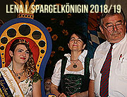 Krönung der Schrobenhausener Spargelkönigin 2018/2019 Lena I. (©Foto.Martin Schmitz)